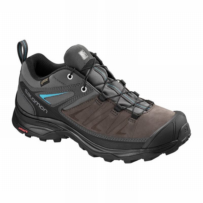 SALOMON UK X ULTRA 3 LTR GTX W - Womens Hiking Shoes Grey,ISPX81902